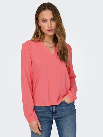 Camicia da donna 'NOVA JOSIE' di ONLY in rosa: frontale
