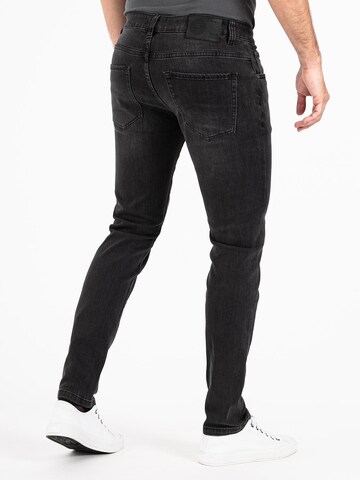 Slimfit Jeans 'München' di Peak Time in grigio