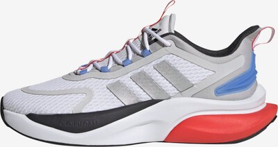 ADIDAS SPORTSWEAR Zapatillas de running 'Alphabounce+' en azul / gris claro / naranja / negro / blanco, Vista del producto