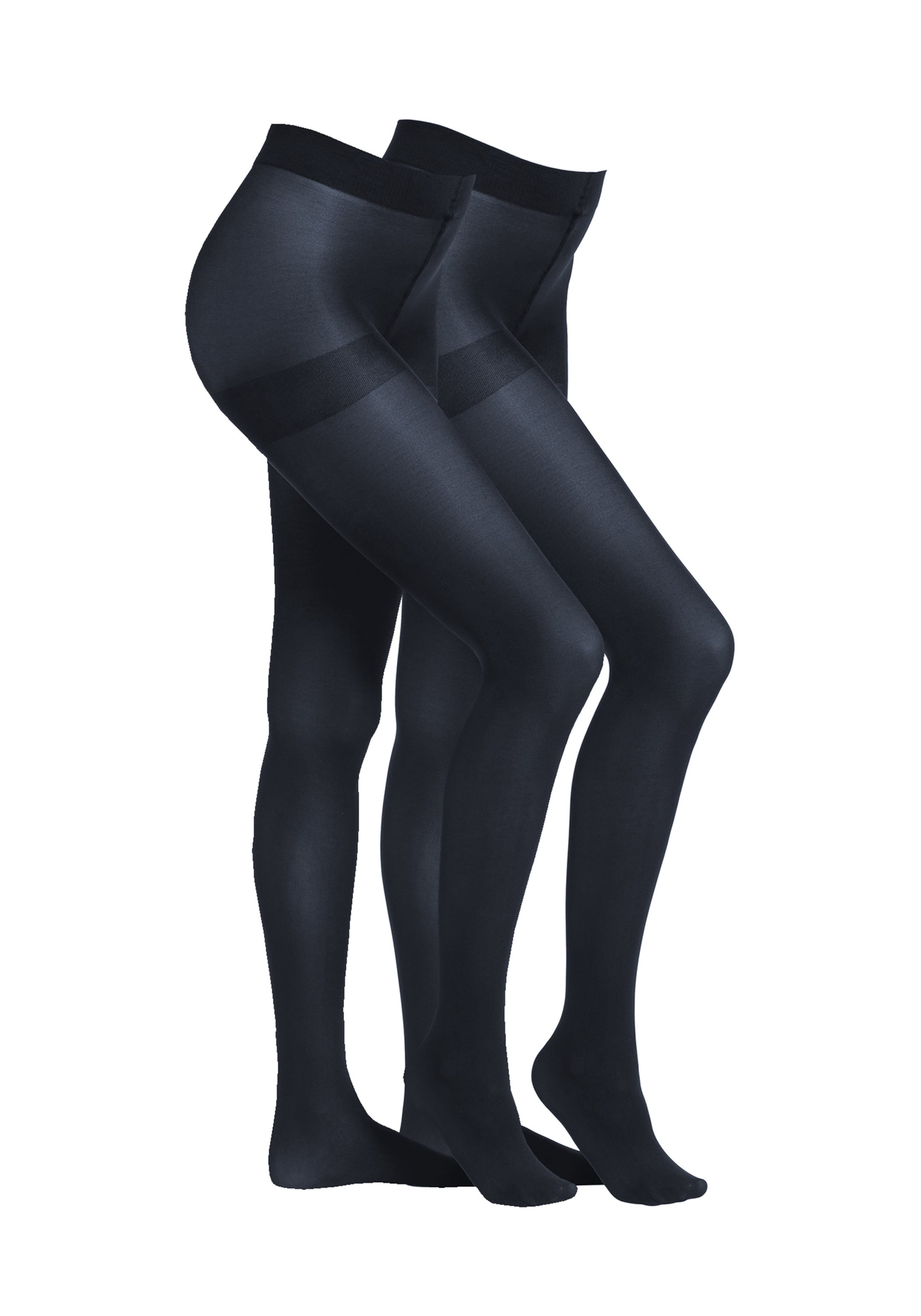 camano Feinstrumpfhose in Blau: Vorderseite