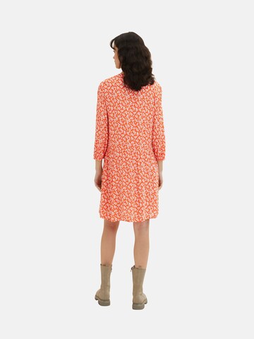 TOM TAILOR Dress in Orange