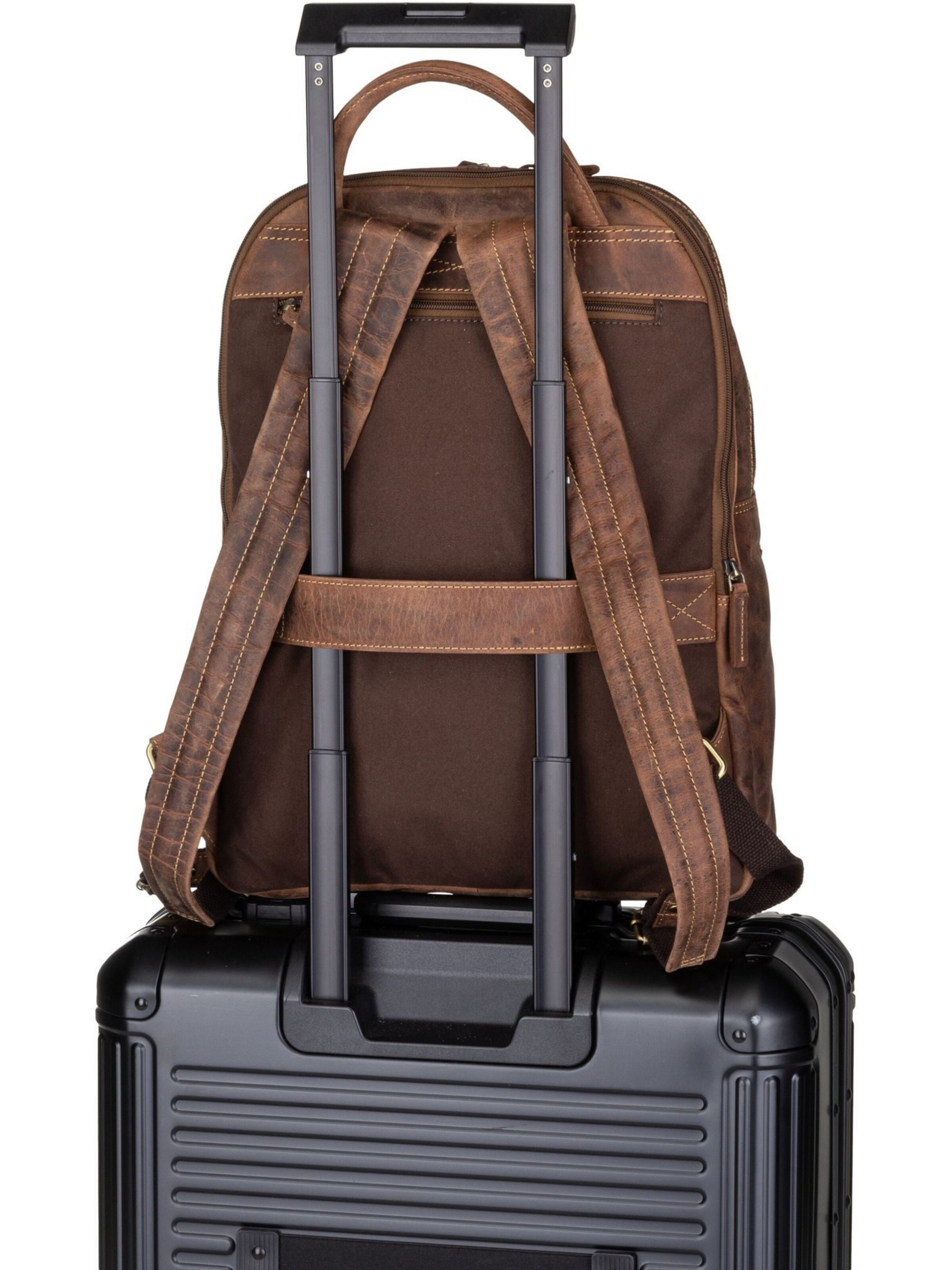 GREENBURRY Rugzak in Bruin