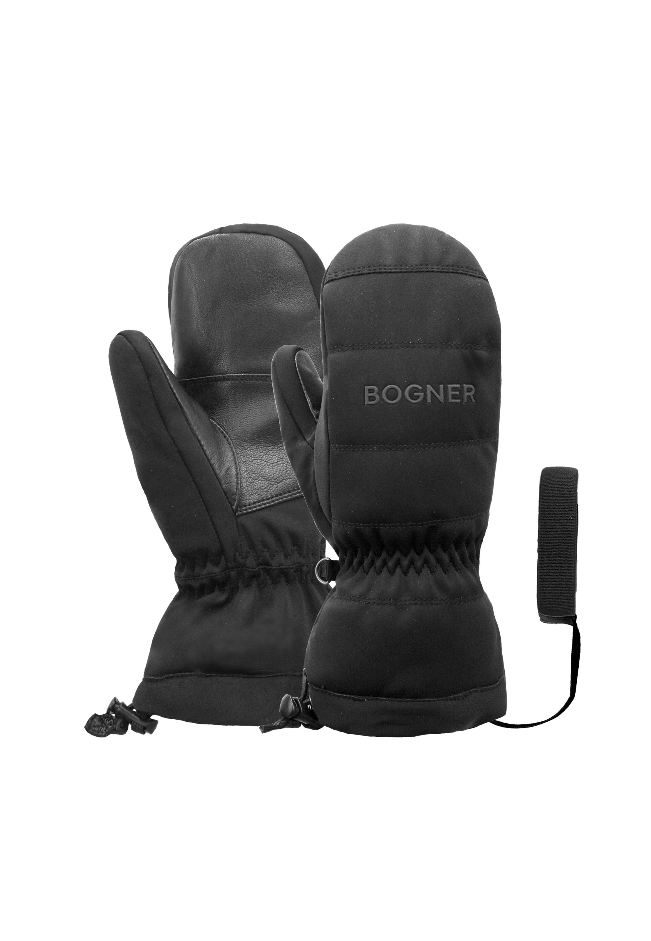 BOGNER Sporthandschoenen in Zwart: voorkant