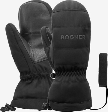 BOGNER Athletic Gloves in Black: front