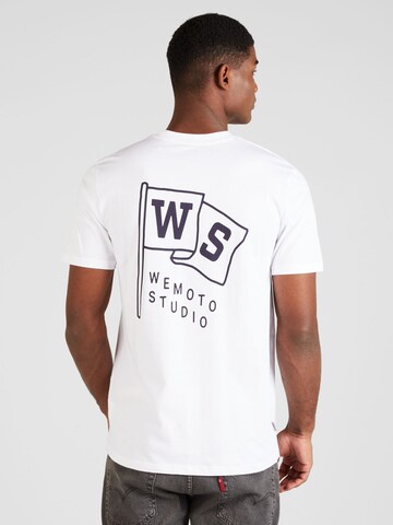 Tricou 'Artwork' de la Wemoto pe alb