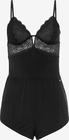 LASCANA Negligee in Black: front