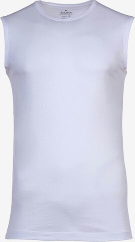 T-Shirt Ragman en blanc