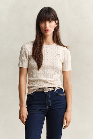 GANT Sweater in Beige: front