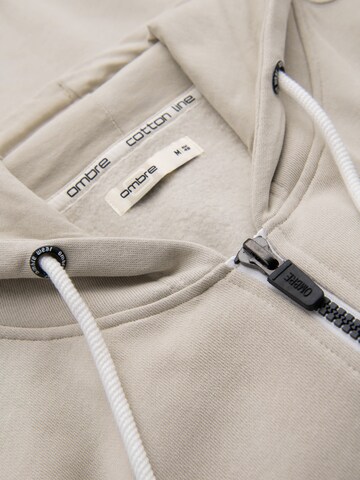 Ombre Sweatshirt in Grijs