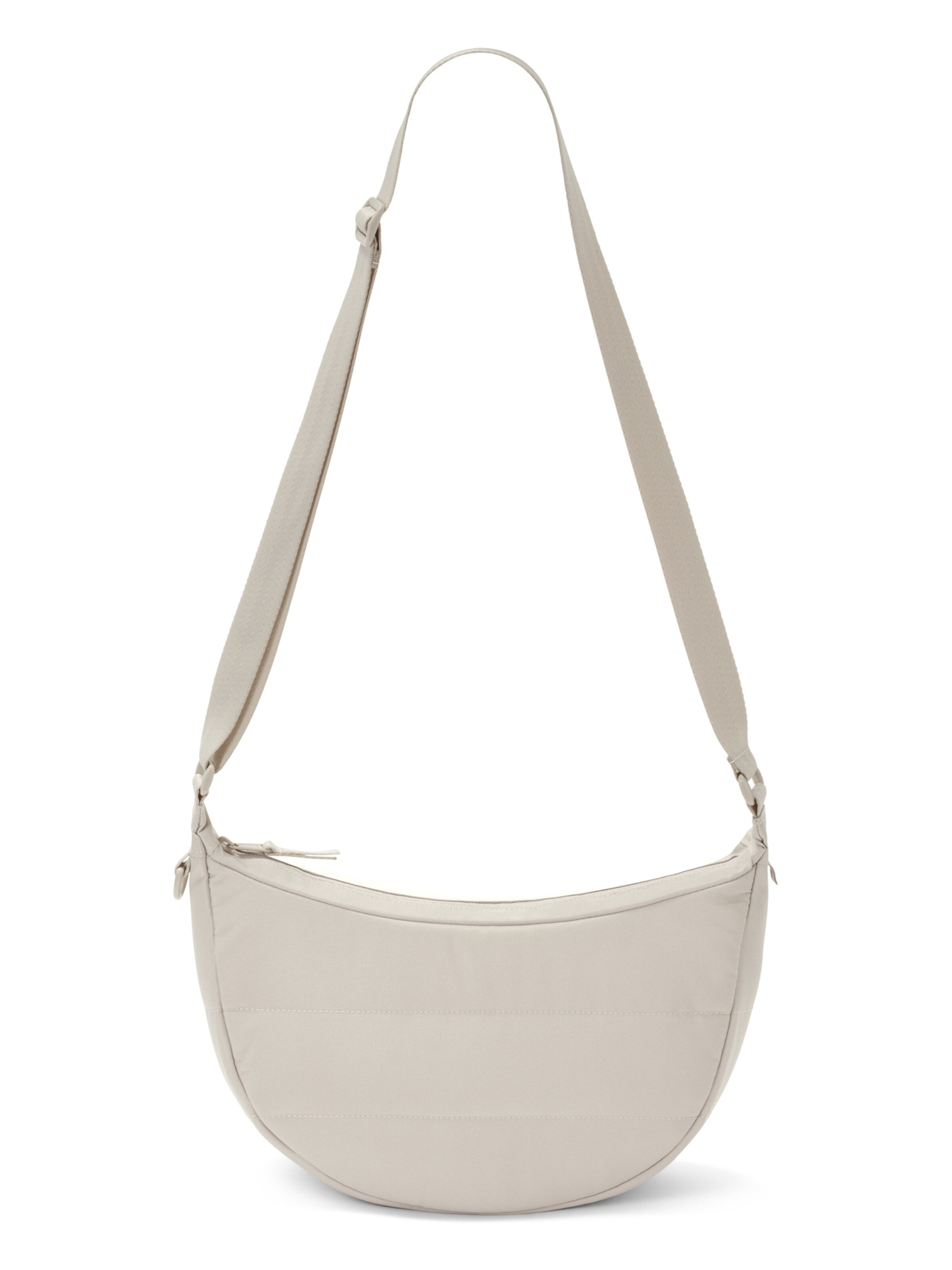 LARKSON Skuldertaske 'Emma Small' i beige: forside