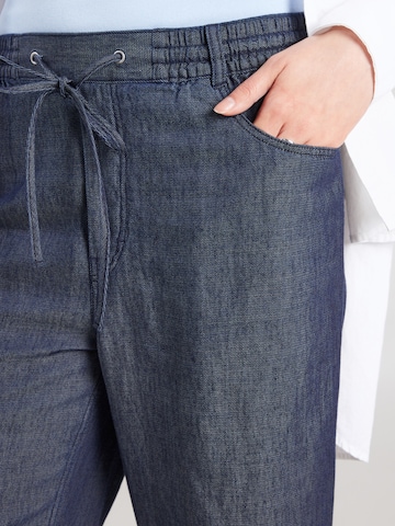 HUGO Широкий Штаны 'Hidona-1_B' в Синий