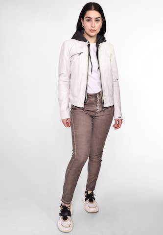 Maze Between-Season Jacket ' Mico ' in White