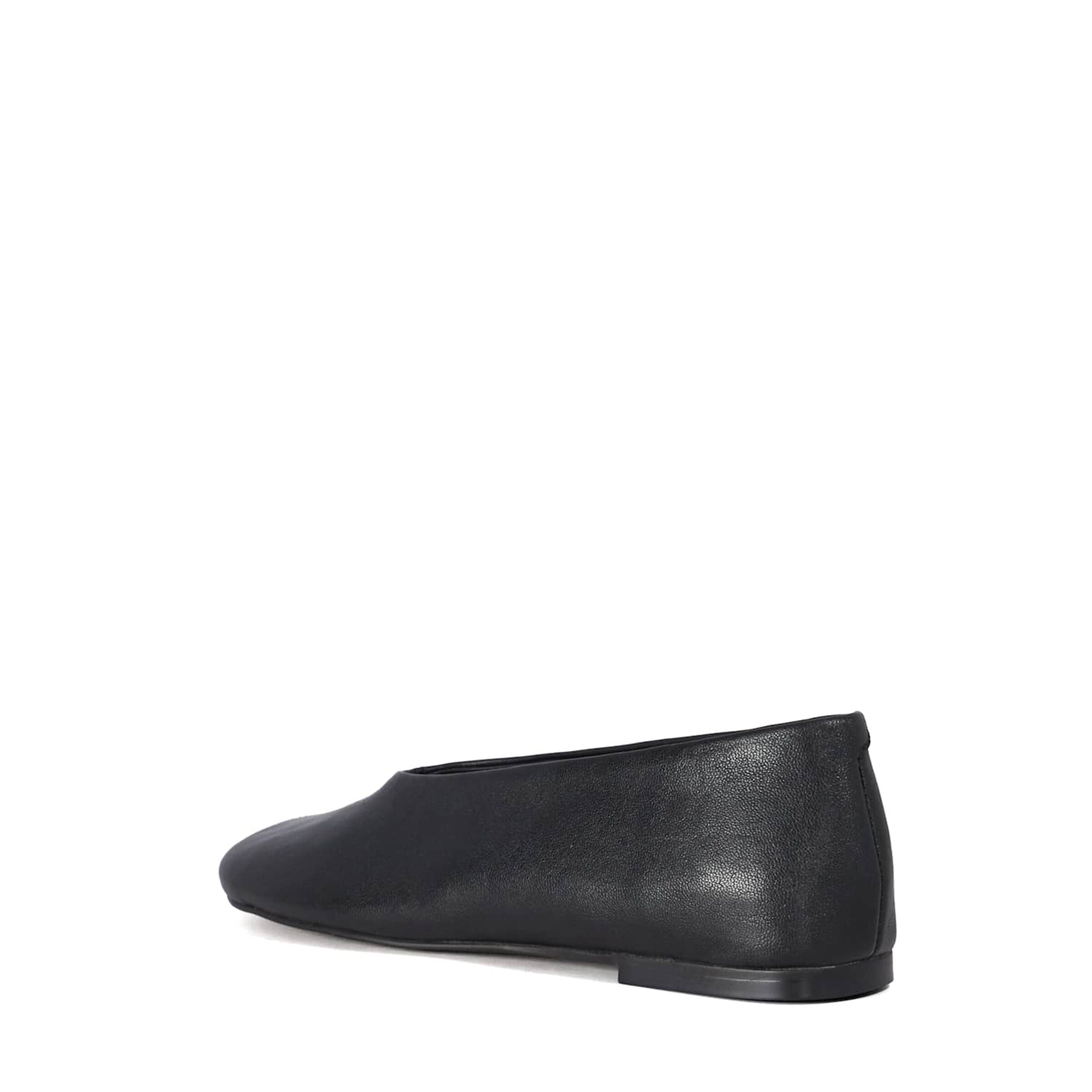 Dune LONDON Ballerina 'Highway' in Zwart