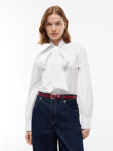 TOMMY HILFIGER Bluse in Weiß: Vorderseite