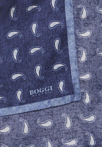 Boggi Milano Einstecktuch in Blau