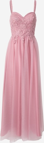 Laona Evening Dress in Pink: front