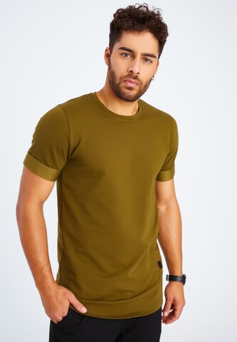 Leif Nelson Shirt 'LN-6368' in Green: front