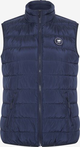 Polo Sylt Vest in Blue: front