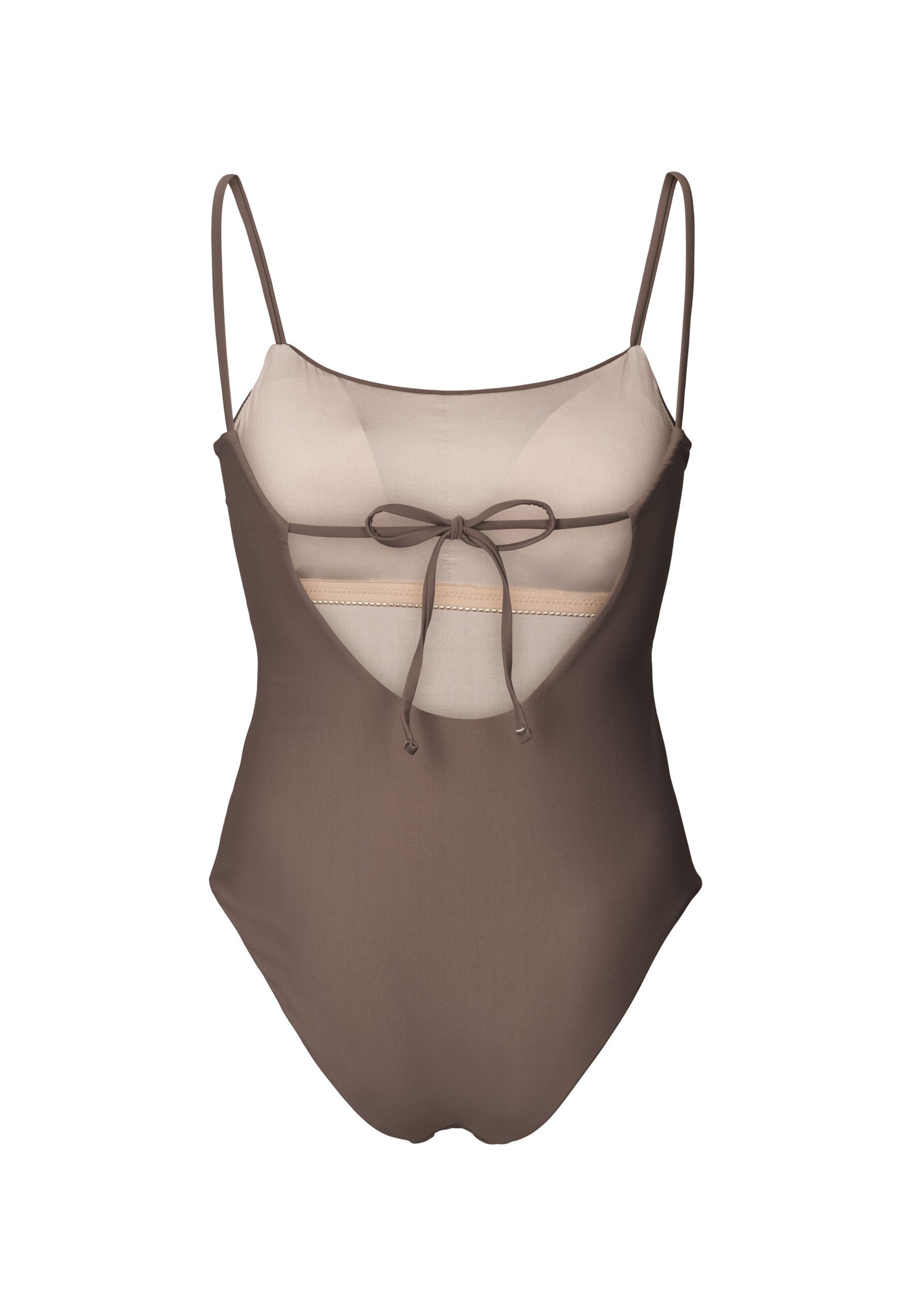 rethinkit studios Bustier Badeanzug in Braun
