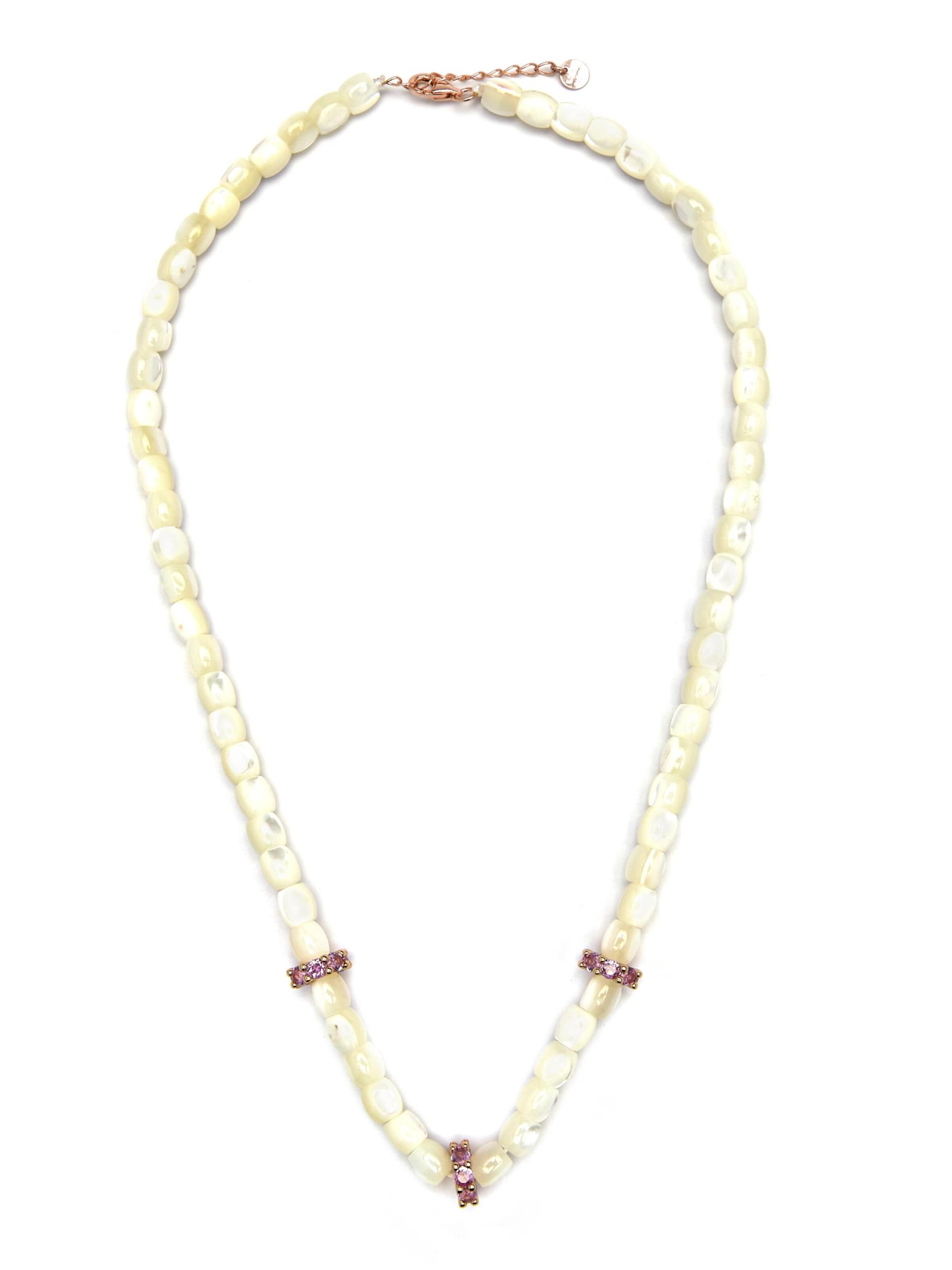 Luxenter - Cadena 'Fyro' en blanco: frente
