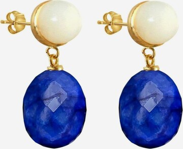 Gemshine Ohrringe in Blue: front