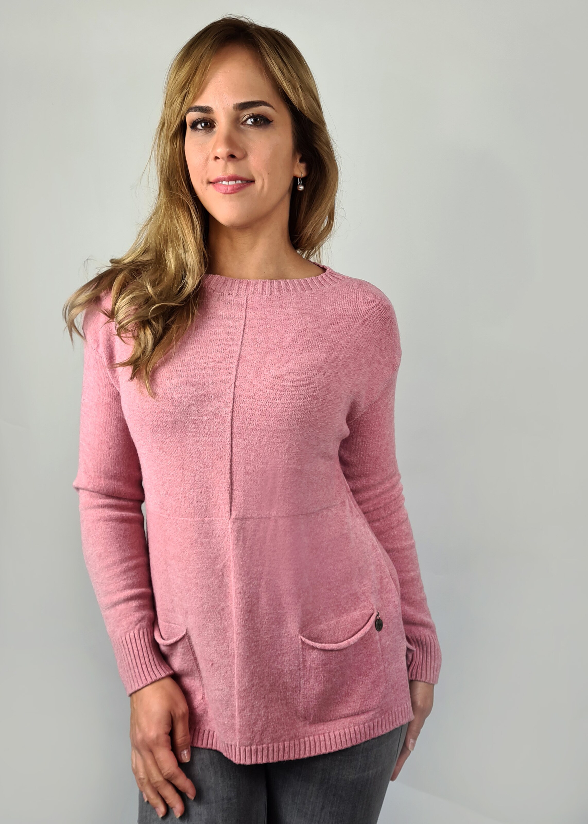 Frauen Pullover & Strick Heimatliebe Pullover in Pink, Rosa - WG31542