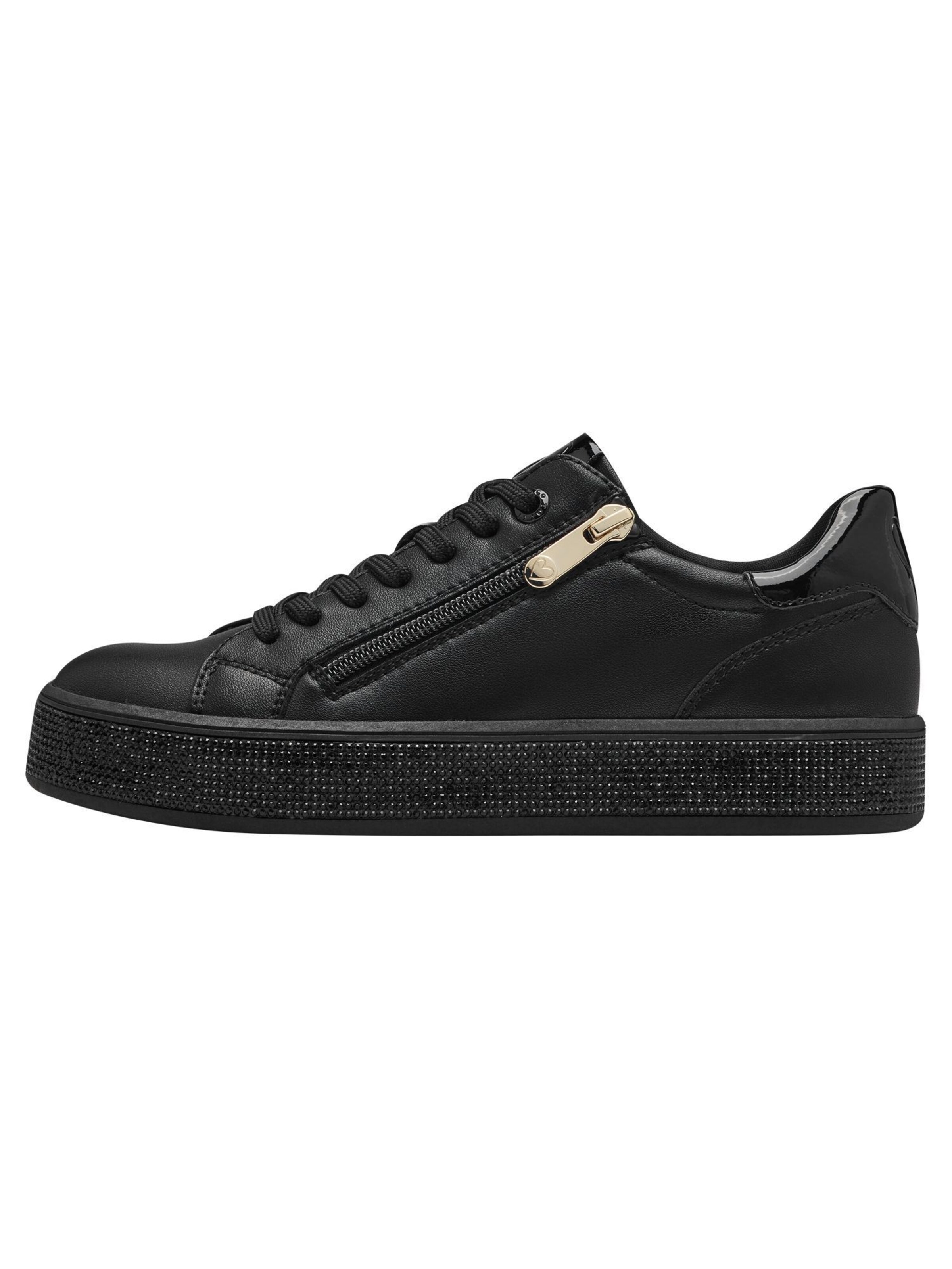 MARCO TOZZI Sneaker in Schwarz