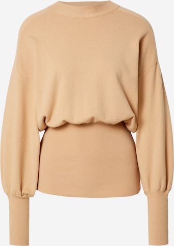 LeGer by Lena Gercke Trui 'Lana' in Beige: voorkant