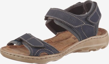 JOSEF SEIBEL Hiking Sandals in Blue: front