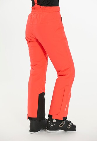 Whistler Regular Workout Pants 'Fairfax' in Orange