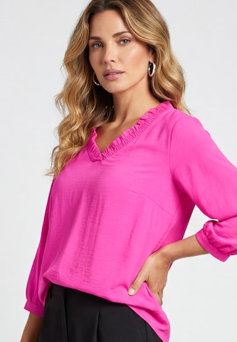 Chemisier usha BLACK LABEL en rose