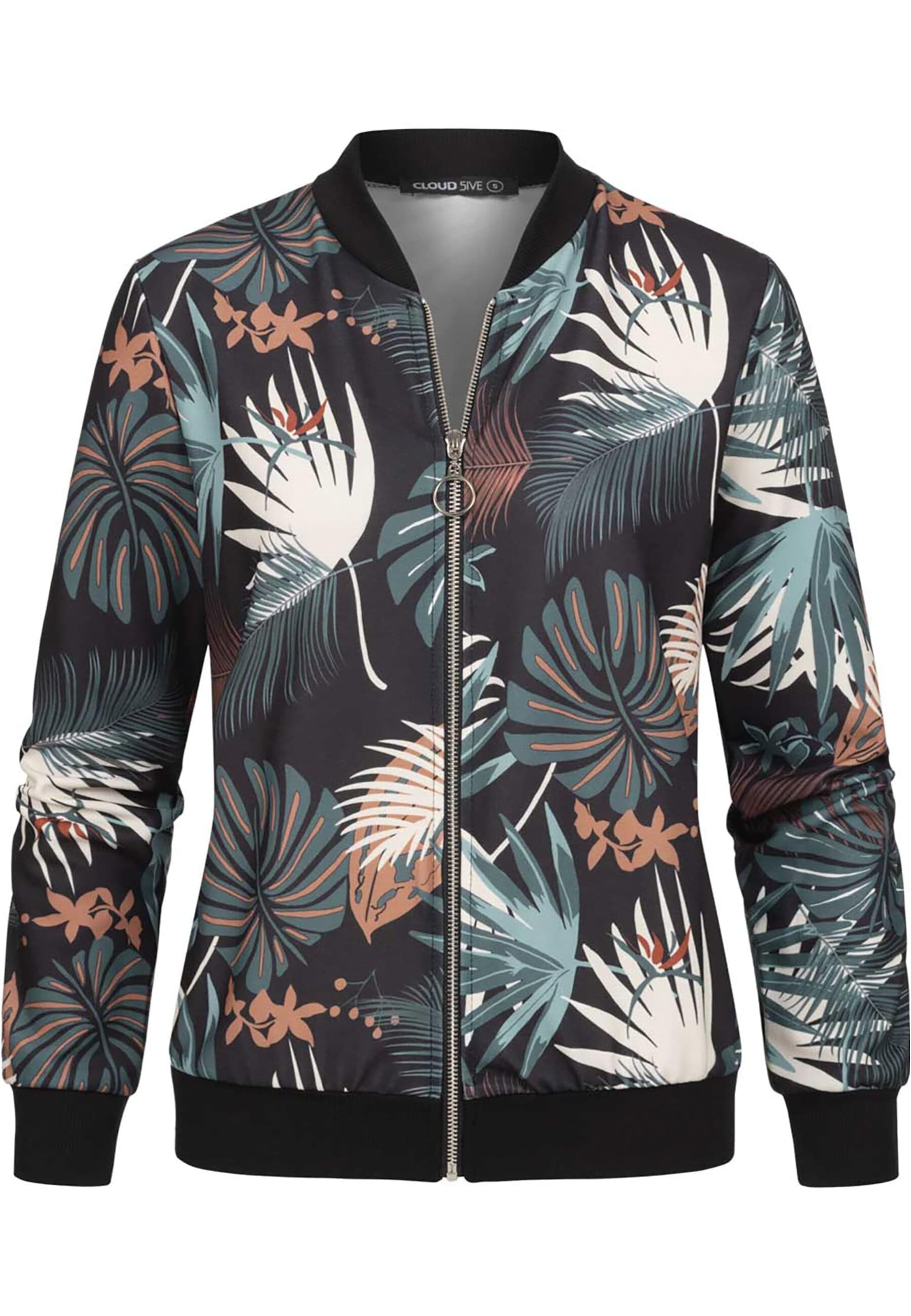 Cloud5ive Jacke in Schwarz: Vorderseite