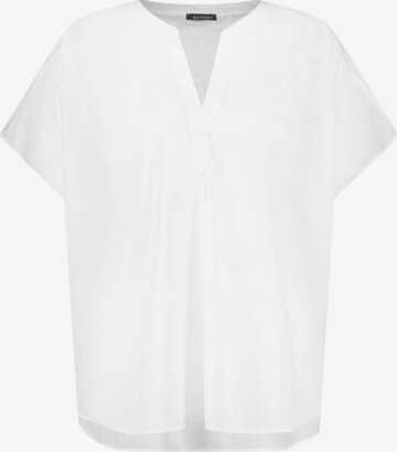 SAMOON Blouse in White: front