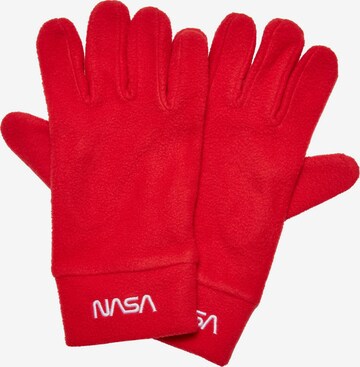 Mister Tee Full Finger Gloves in Red