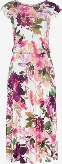 BEACH TIME Φόρεμα σε πράσινο / μούρο / ροζ / λευκό, Άποψη προϊόντος