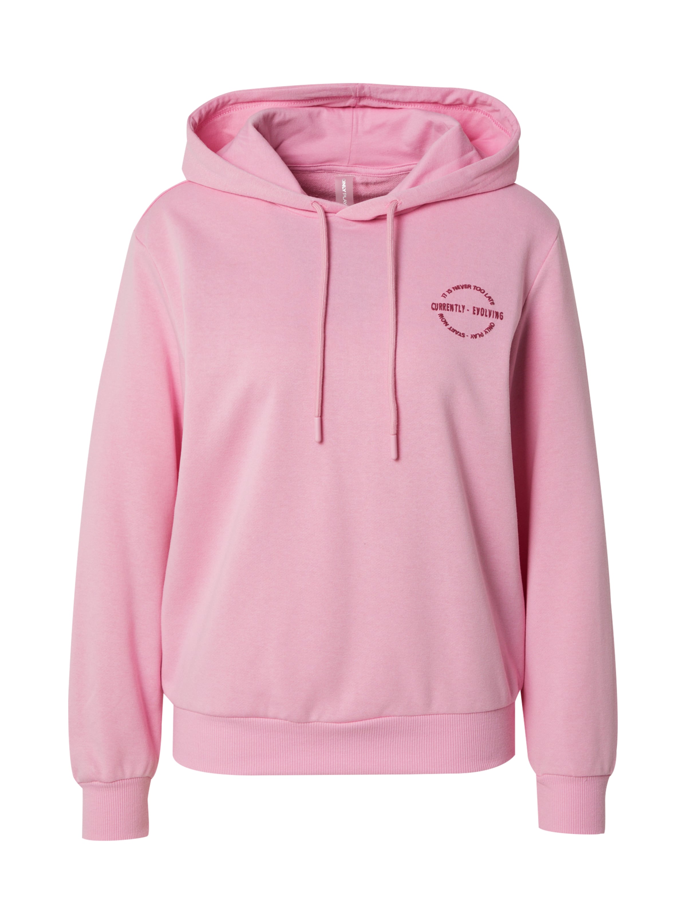 Felpa sportiva 'ONPPica' di ONLY PLAY in rosa: frontale