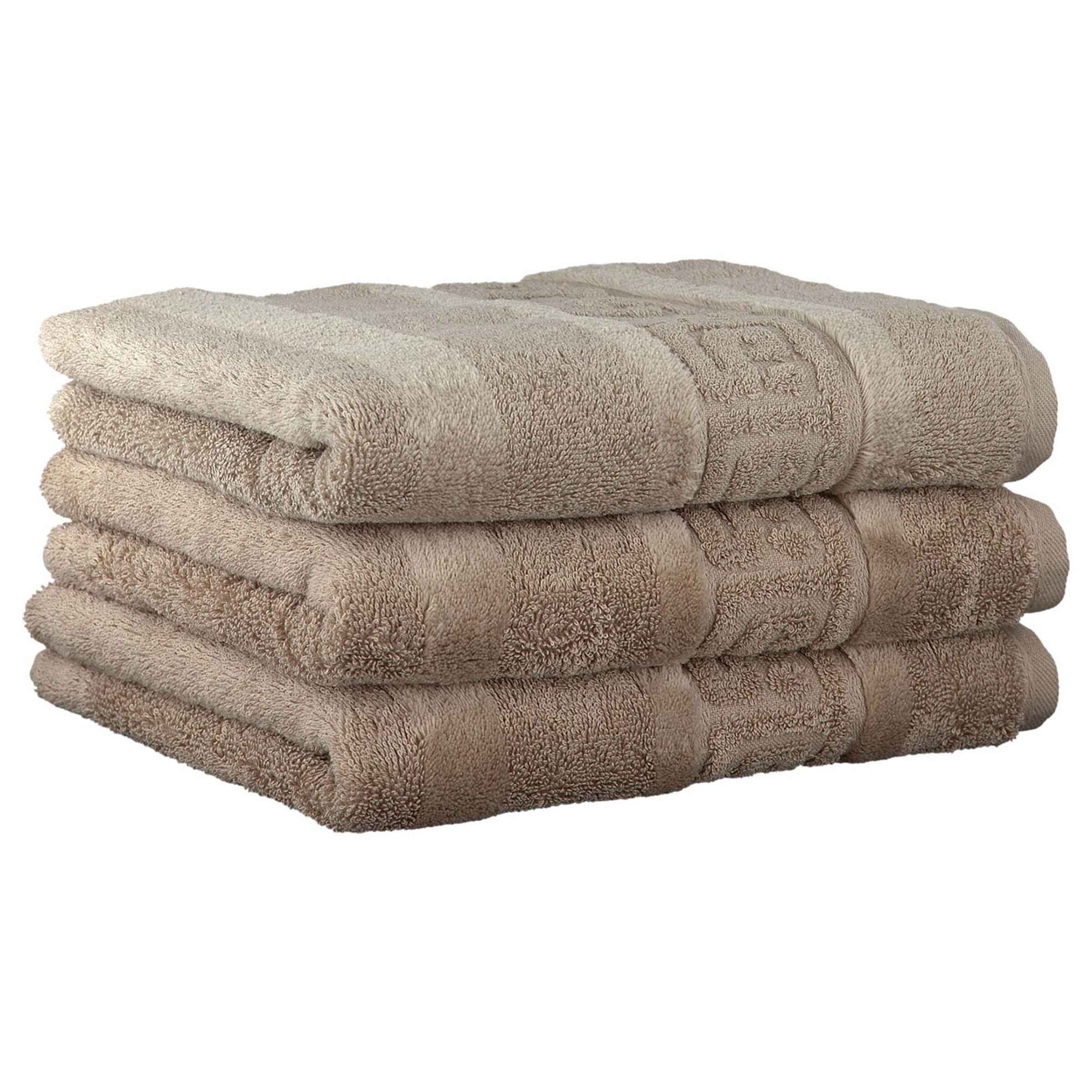 Cawö Towel in Beige: front
