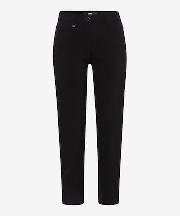 BRAX Regular Pants 'Maron' in Black: front