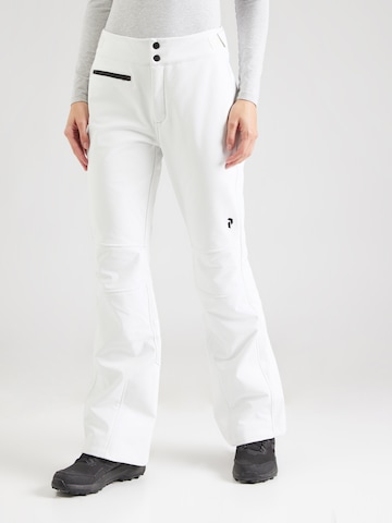 Regular Pantalon de sport PEAK PERFORMANCE en blanc : devant
