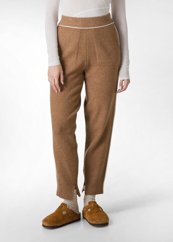 DEHA Loosefit Broek in Bruin: voorkant