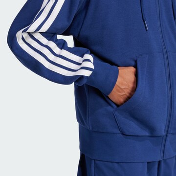 ADIDAS SPORTSWEAR Sports sweat jacket 'Essentials' in Blue