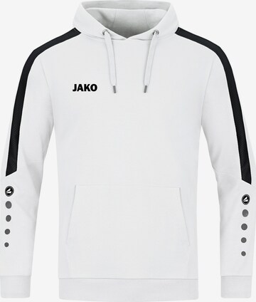 JAKO Athletic Sweatshirt in White: front