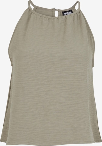 Urban Classics Top – zelená: přední strana