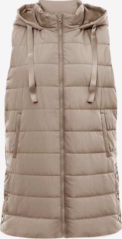 Gilet Imily Bela en vert : devant