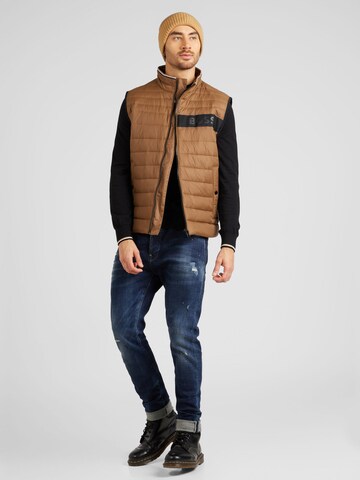 Gilet 'Darolan' BOSS en marron