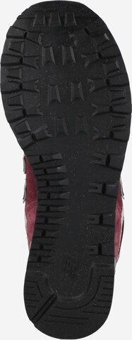 Sneaker bassa '574' di new balance in rosso