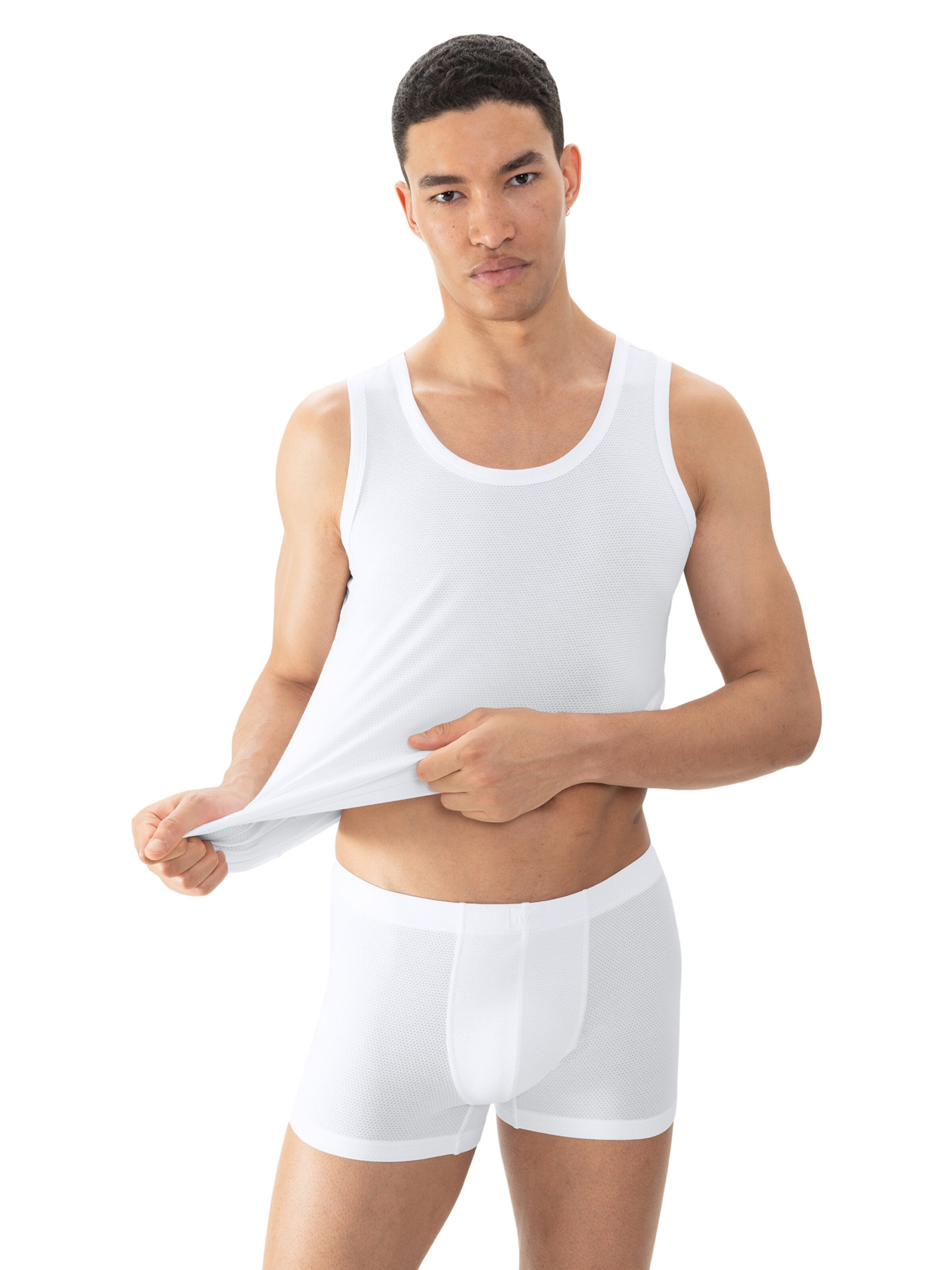 Mey Boxershorts in Wit: voorkant