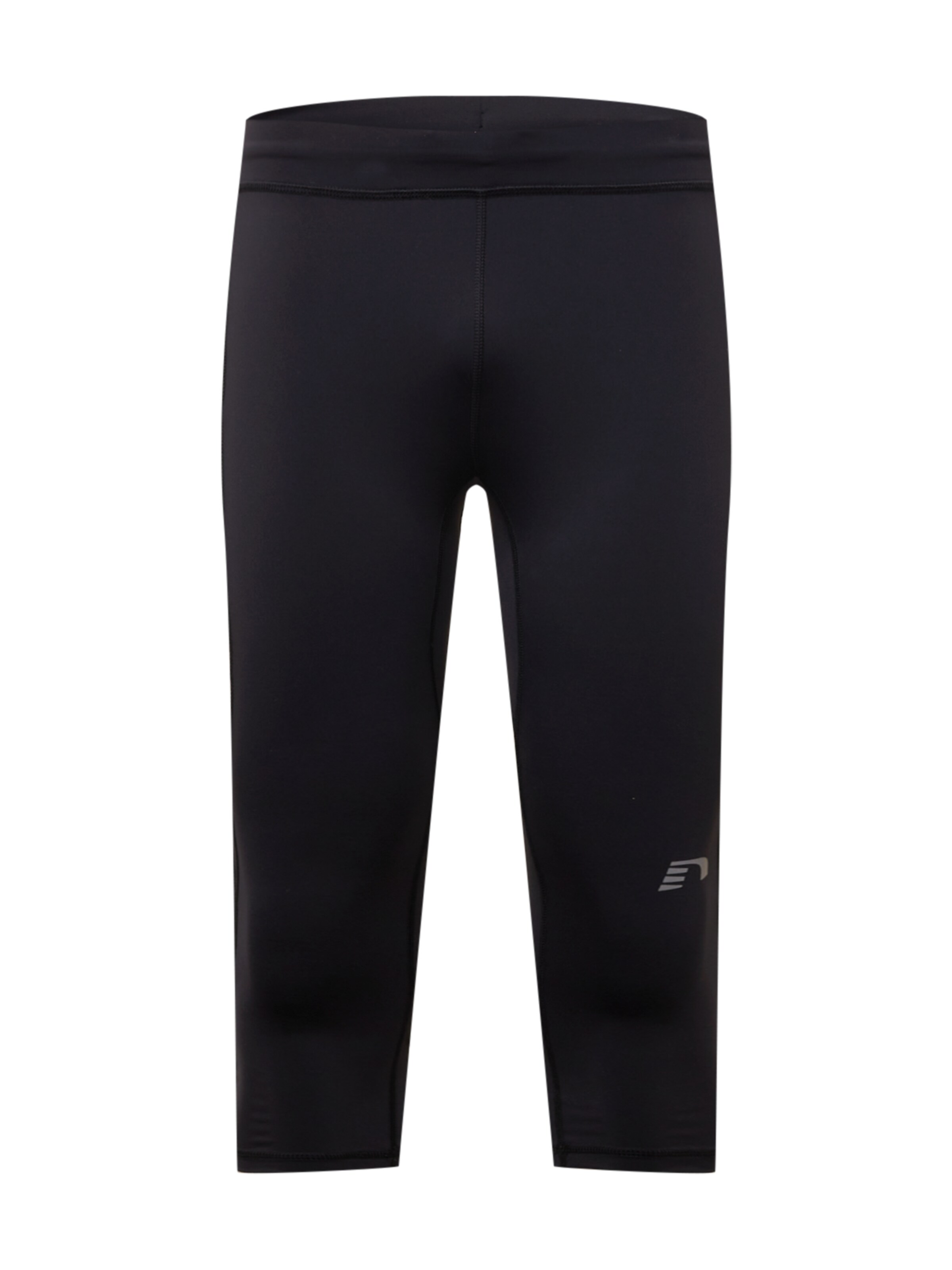 Newline Skinny Sportbroek in Zwart: voorkant