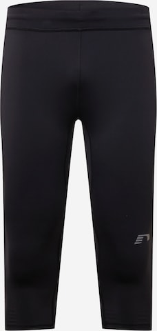 Newline Слим Спортивные штаны в Черный: спереди