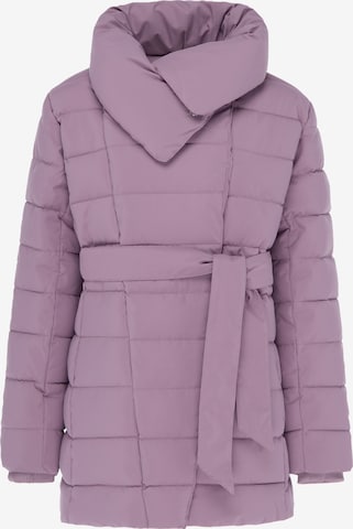 Usha - Chaqueta de entretiempo en rosa: frente